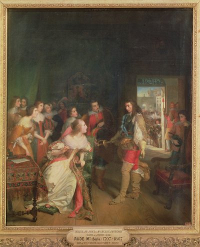 Meeting Between Louis II de Bourbon and Anne-Marie-Louise d